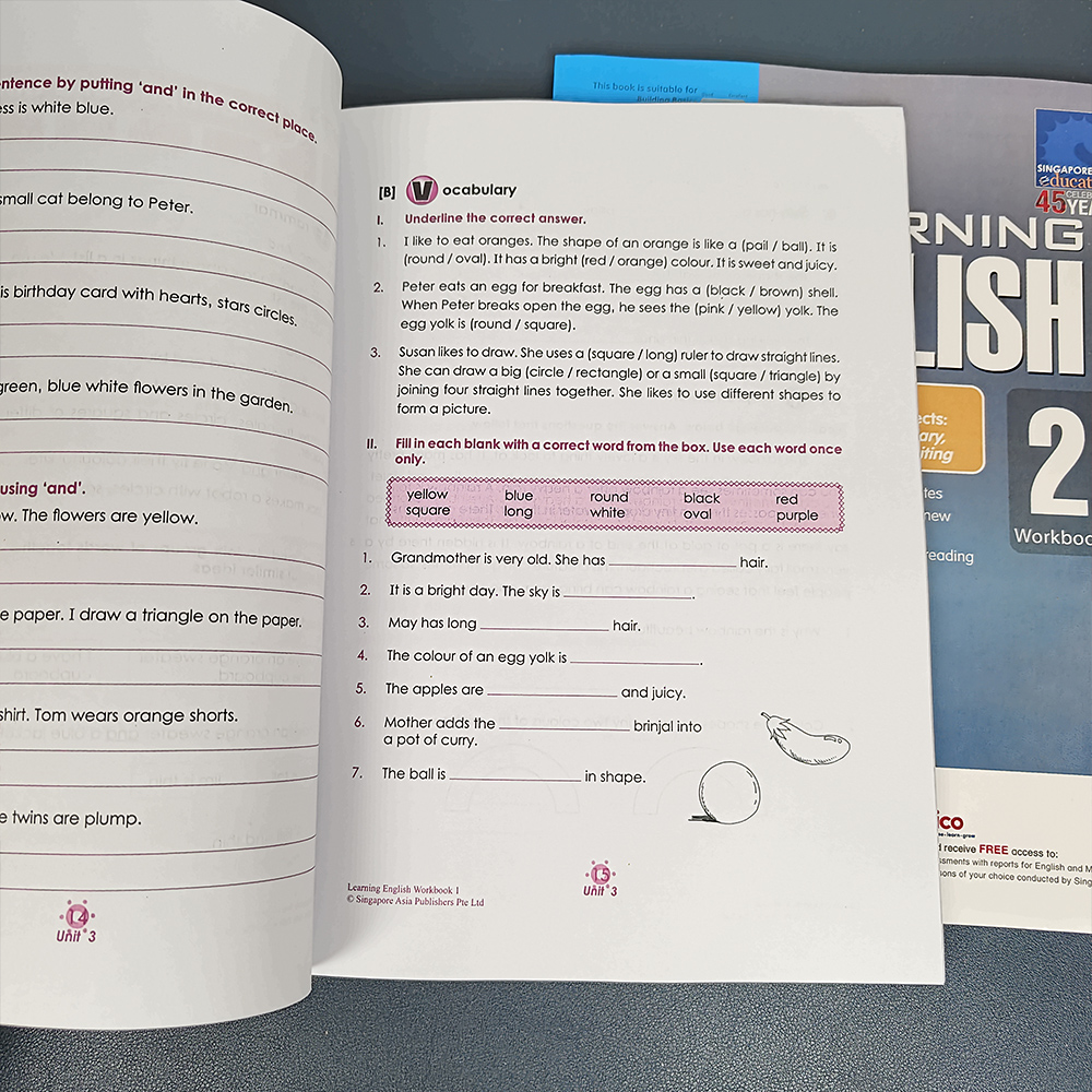 Kids Education In Singapore - 1 Boek Sap Education 1-6 leerjaar