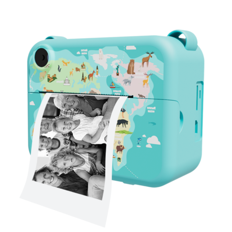 Kids Educational Videos - Digitale Kindercamera Voor Fotografie Mini Printer