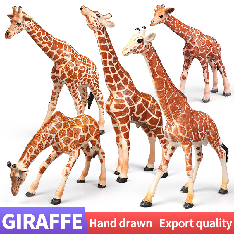 Kids Education Learn Tv - Afrikaanse Wildlife World Giraffe Set -