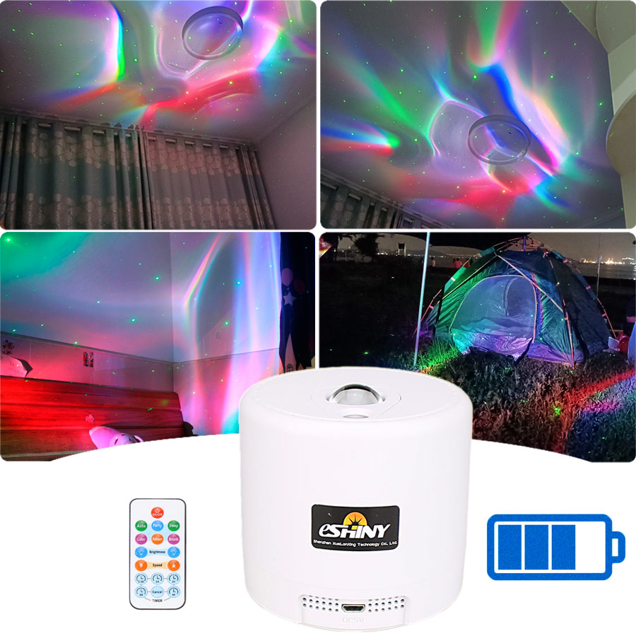 Drawing Projector Kids - SA204 RGB LED Motief Aurora Projector