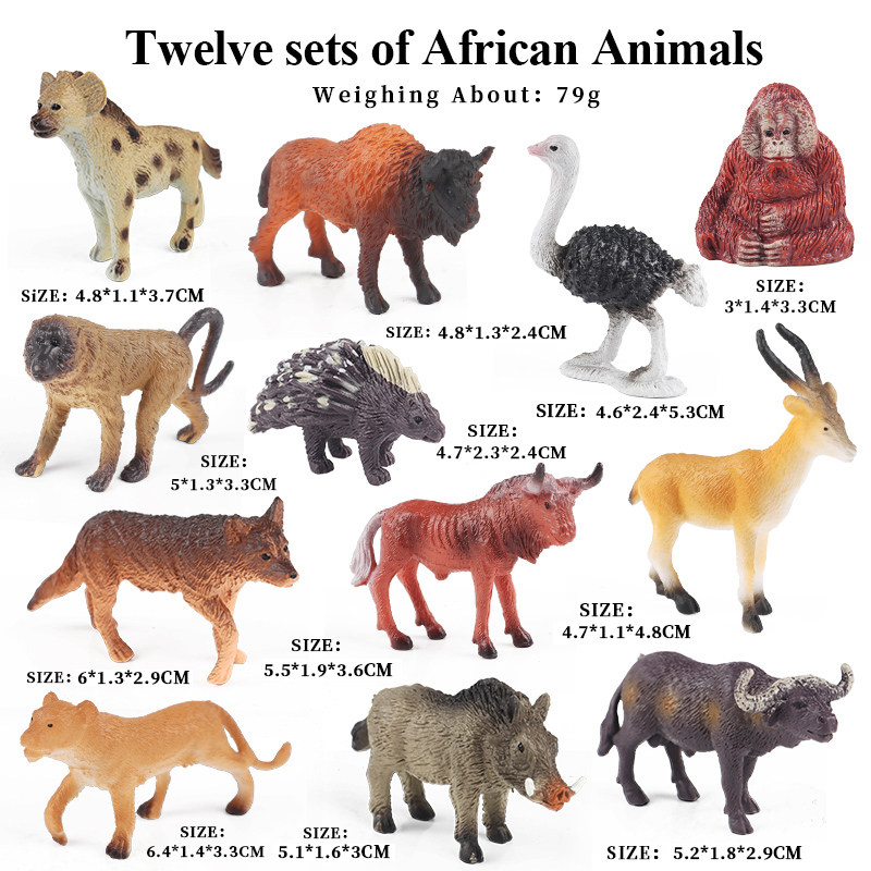 Oenux Afrikaanse Wilde Dieren  - Kids Without Education recensie en prijs