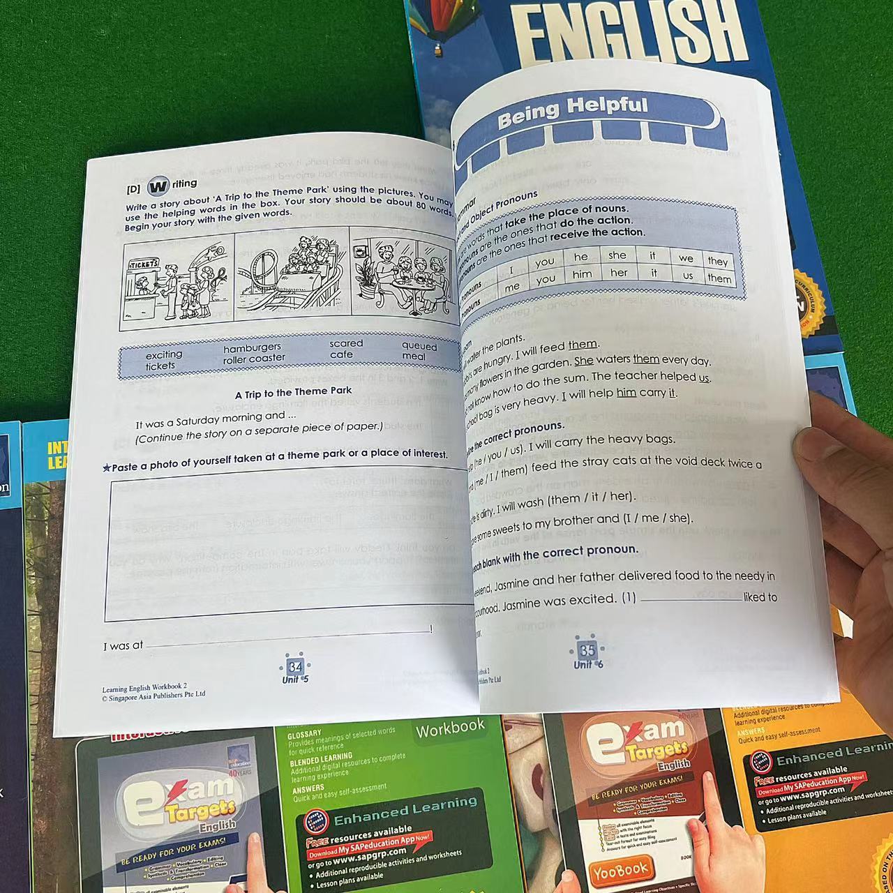 2 Boek Sap Onderwijs 1- 6 Klas - Kids Education In Singapore recensie en prijs