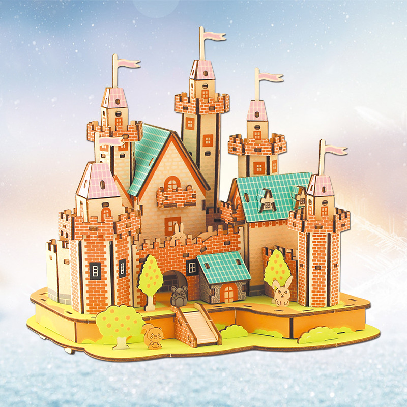3D Jigsaw Houten Puzzel Gebouw - Kids Without Education recensie en prijs