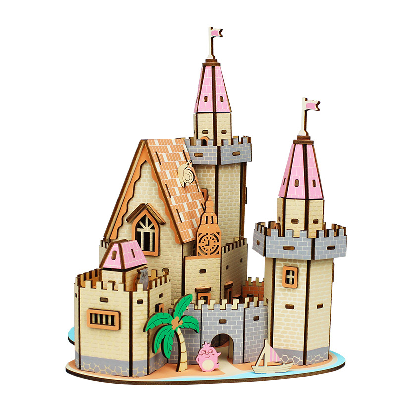 3D Jigsaw Houten Puzzel Gebouw - Kids Without Education recensie en prijs