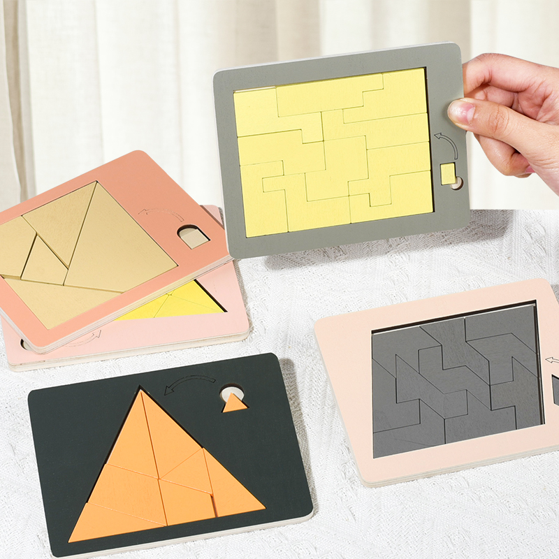 Houten puzzel uit niets Houten - Kids Without Education recensie en prijs