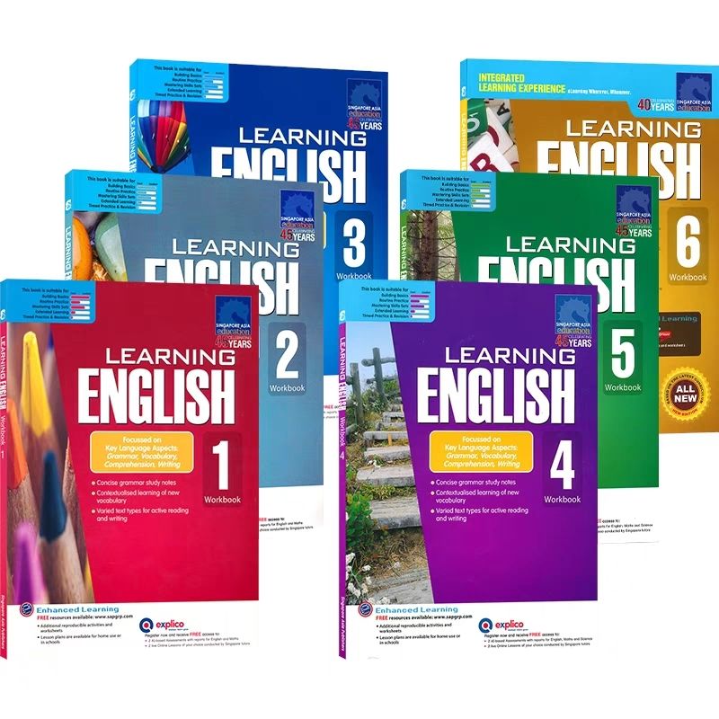 1 Boek Sap Education 1-6 leerj - Kids Education In Singapore recensie en prijs