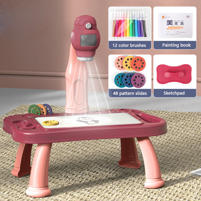 Kinderen Led Projector Kunst T - Drawing Projector Kids recensie en prijs