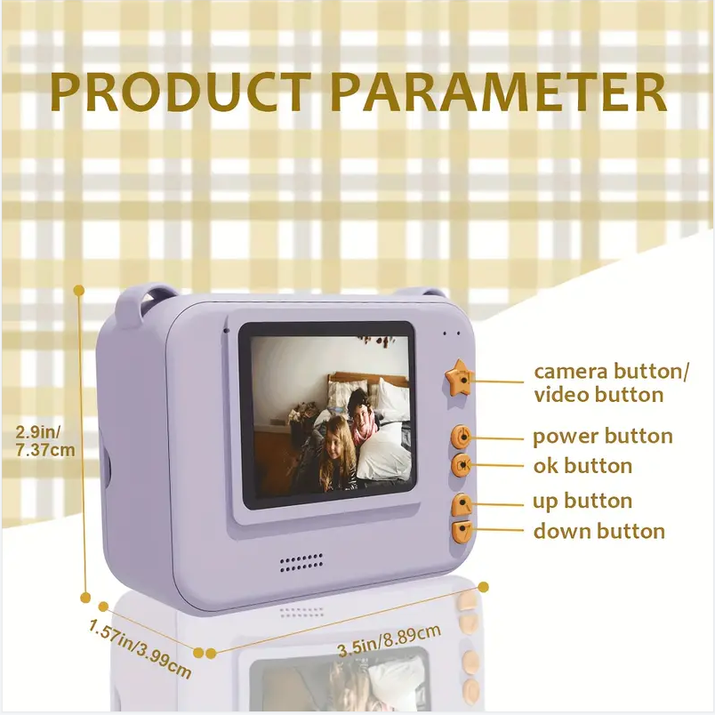 Digitale Kindercamera Voor Fot - Kids Educational Videos recensie en prijs