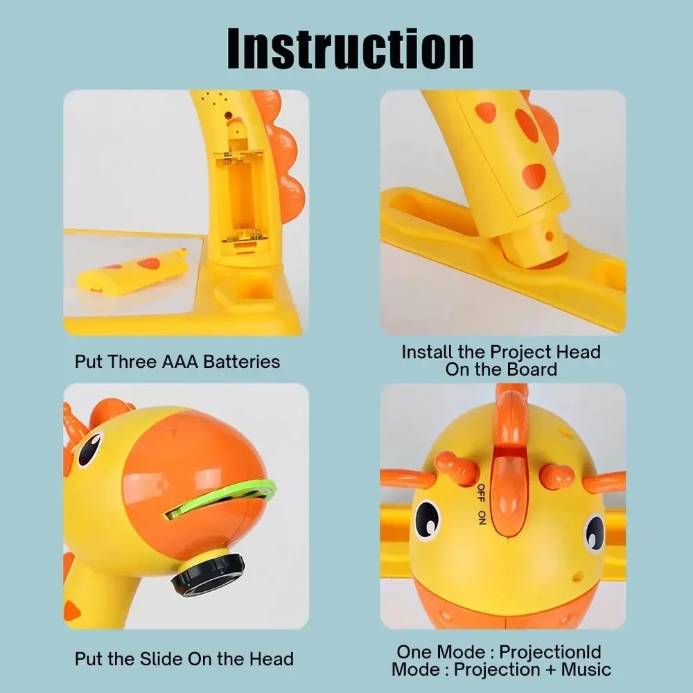 LED-projectorbord Giraffe Hand - Drawing Projector Kids recensie en prijs