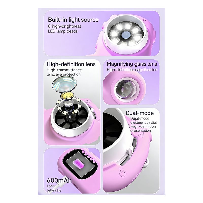 FBIL-2 2-in-1 microscoop voor  - Kids Educational Videos recensie en prijs