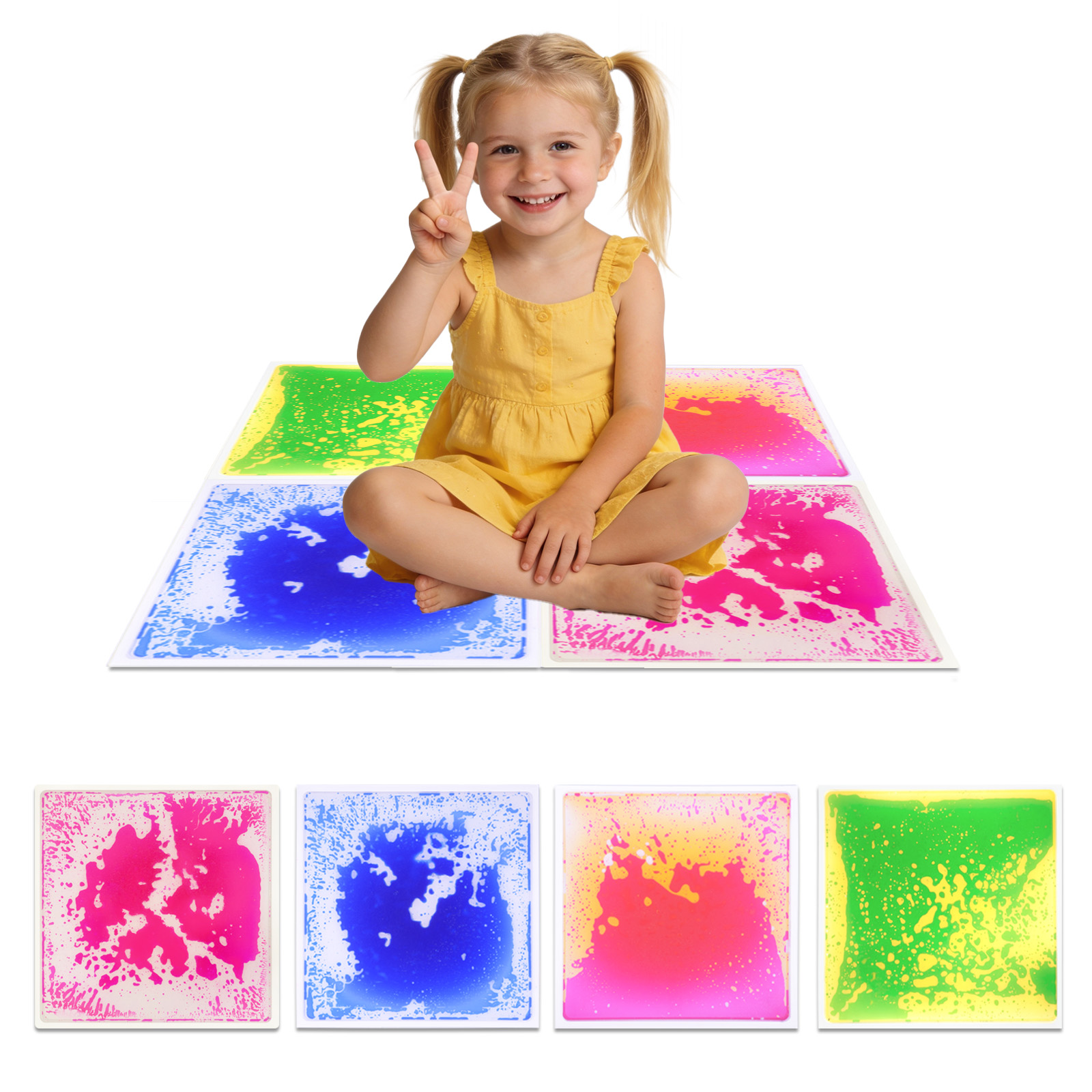 Visuele sensorische mat Vloeib - Kids Education Rug recensie en prijs
