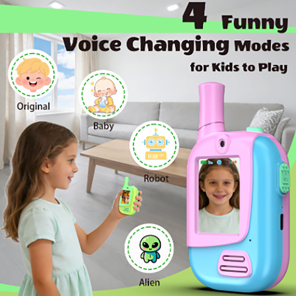 2-pack oplaadbare video-walkie - Kids Educational Videos recensie en prijs